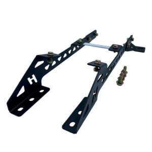 Kirkey 55 and 38 Series Seat Mounts for 2015-2023 S550 and 2024+ S650 Mustang